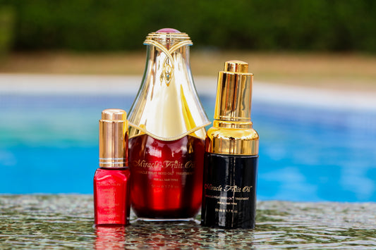 Miracle Fruit Oil - 3 PACK  Rutina Perfecta (50ml + 15ml + Tratamiento Cuero Cabelludo)